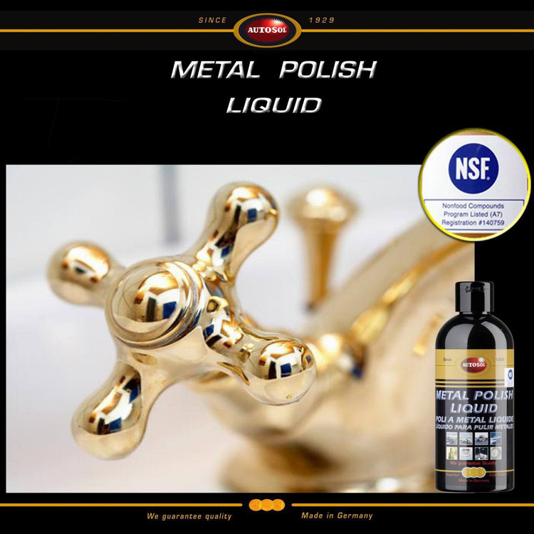 پولیش مایع براق کننده فلزات مدل Metal Polish Liquid برند اتوسل آلمان