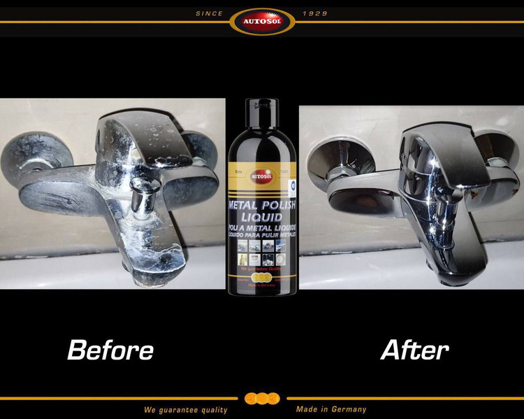 پولیش مایع براق کننده فلزات مدل Metal Polish Liquid برند اتوسل آلمان
