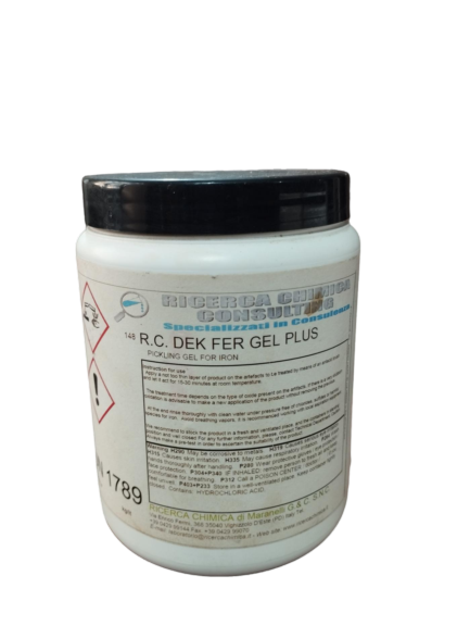 ژل اسید شویی فولاد کربنی ریچرکا ایتالیا نیم کیلویی