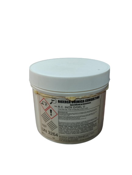 ژل اسید شویی استیل حاوی اسید نیتریک ریچرکا ایتالیا نیم کیلویی