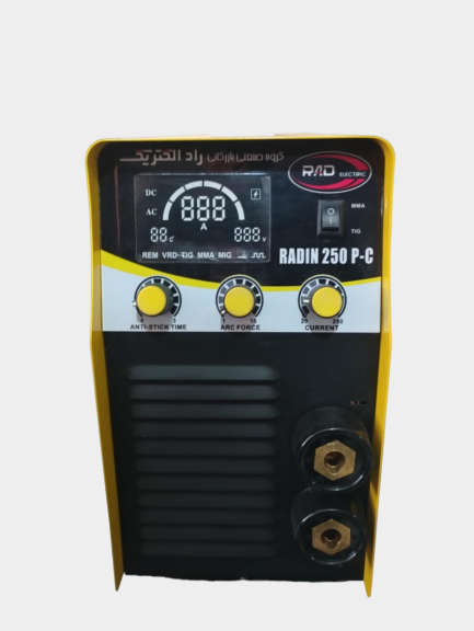 دستگاه جوش اینورتر 250آمپر دیجیتالی مارک راد الکتریک مدل RADIN-250