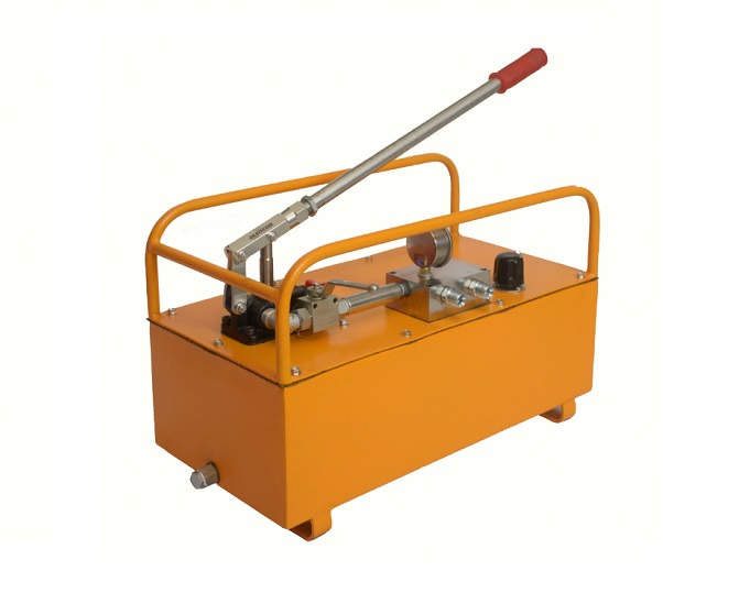 پمپ تست فشار روغن (250 بار) تولید شرکت اسپاهان تکنیک