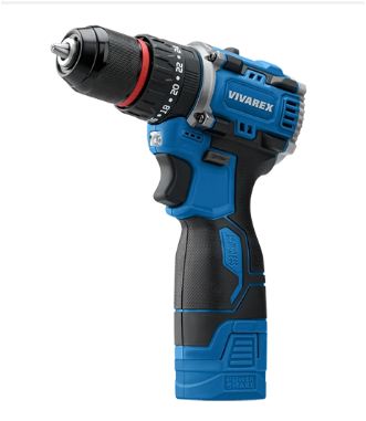 دریل شارژی ٢ باطری براشلس ویوارکس مدل VR1608-BLX