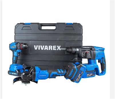 کیت شارژی براشلس  ویوارکس مدل VR2403-BCK (مجموعه ۳ عددی)